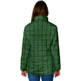 Clan Kincaid Crest Tartan Padded Jacket RF413