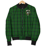 Clan Kincaid Crest Tartan Bomber Jacket ZJ413