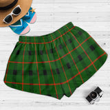 Clan Kincaid Modern Crest Tartan Womens Shorts NW1762