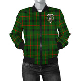 Clan Kincaid Modern Crest Tartan Bomber Jacket ZJ412