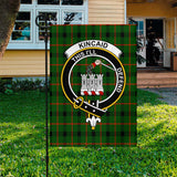 Clan Kincaid Modern Crest Tartan Flag CF412