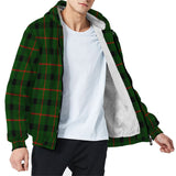 Clan Kincaid Modern Tartan Sherpa Hoodie - Classic Style CS 727