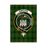 Clan Kincaid Modern Crest Tartan Flag CF412