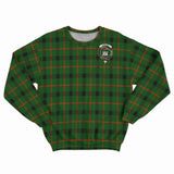 Clan Kincaid Modern Crest Tartan Sweatshirt HC571