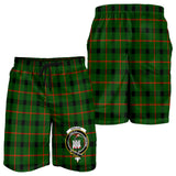 Clan Kincaid Modern Crest Tartan Mens Shorts NS571