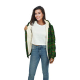 Clan Kincaid Modern Tartan Sherpa Hoodie - Classic Style CS 727