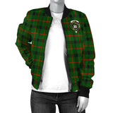 Clan Kincaid Modern Crest Tartan Bomber Jacket ZJ412