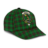 Kinloch Tartan Classic Cap with Family Crest