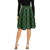 Clan Kinloch Tartan Melete Pleated Midi Skirt V739