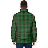 Clan Kinloch Crest Tartan Padded Jacket RF414