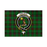 Clan Kinloch Crest Tartan Flag CF414