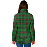 Clan Kinloch Crest Tartan Padded Jacket RF414