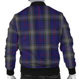 Clan Kinnaird Crest Tartan Bomber Jacket ZJ415