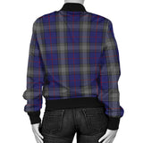 Clan Kinnaird Crest Tartan Bomber Jacket ZJ415