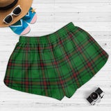 Clan Kinnear Crest Tartan Womens Shorts NW1758