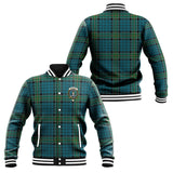 Clan Kirkpatrick Crest Tartan Baseball Jacket JM564