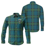 Clan Kirkpatrick Crest Tartan Long Sleeve Shirt PC566