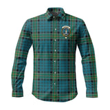 Clan Kirkpatrick Crest Tartan Long Sleeve Shirt PC566