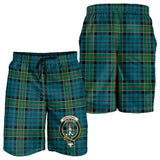 Clan Kirkpatrick Crest Tartan Mens Shorts NS564