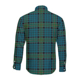 Clan Kirkpatrick Crest Tartan Long Sleeve Shirt PC566