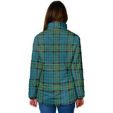 Clan Kirkpatrick Crest Tartan Padded Jacket RF419