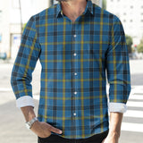 Clan Laing Tartan Long Sleeve Shirt P767