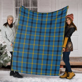 Clan Laing Tartan Blanket U498