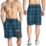 Clan Laing Crest Tartan Mens Shorts NS563