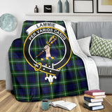 Clan Lammie Crest Tartan Blanket UC423