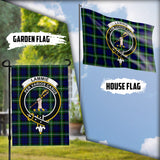 Clan Lammie Crest Tartan Flag CF421