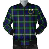 Clan Lammie Crest Tartan Bomber Jacket ZJ421