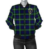 Clan Lammie Crest Tartan Bomber Jacket ZJ421