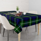 Clan Lammie Tartan Tablecloth Golden Sword of Courageous Legacy BG426