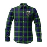 Clan Lammie Crest Tartan Long Sleeve Shirt PC564