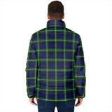 Clan Lammie Crest Tartan Padded Jacket RF421