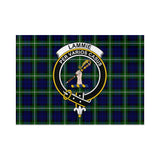 Clan Lammie Crest Tartan Flag CF421