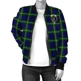 Clan Lammie Crest Tartan Bomber Jacket ZJ421