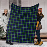 Clan Lamont Modern Tartan Blanket U503