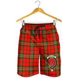 Clan Langlands Crest Tartan Mens Shorts NS557