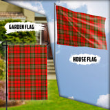 Clan Langlands Tartan Flag C498