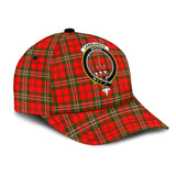 Langlands Tartan Classic Cap with Family Crest