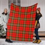 Clan Langlands Tartan Blanket U505