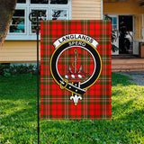 Clan Langlands Crest Tartan Flag CF426