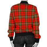 Clan Langlands Crest Tartan Bomber Jacket ZJ426