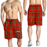 Clan Langlands Crest Tartan Mens Shorts NS557