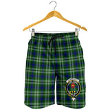 Clan Learmonth Crest Tartan Mens Shorts NS556