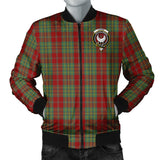 Clan Leask Crest Tartan Bomber Jacket ZJ428