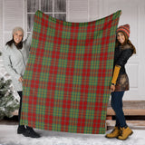 Clan Leask Tartan Blanket U510