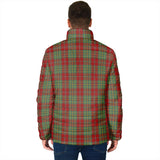 Clan Leask Crest Tartan Padded Jacket RF428