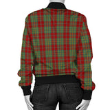 Clan Leask Crest Tartan Bomber Jacket ZJ428